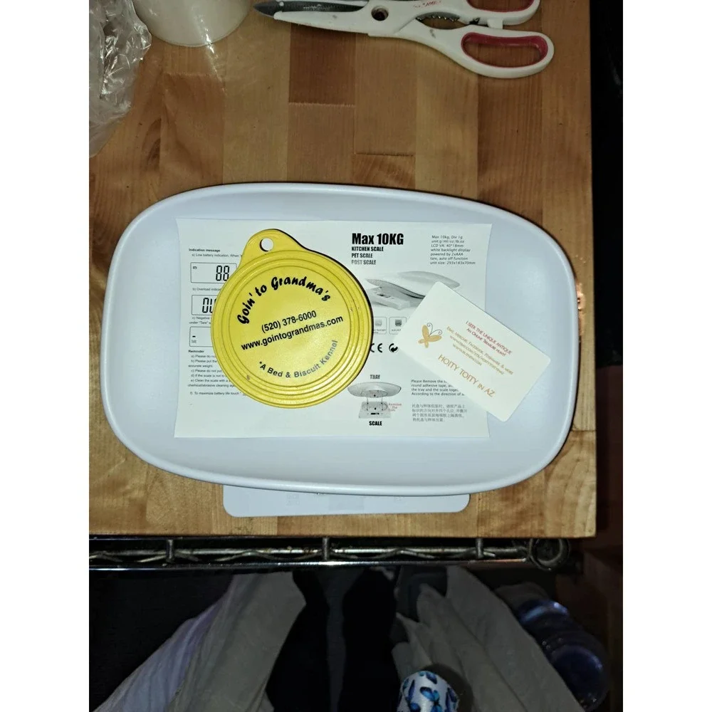 Digital Baby, pet food Scales with LCD Display-small 22 lbs max